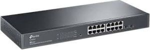 TP-LINK TL-SG2218P 150W 16GE SMART POE SWITCH 2 SFP L3 STATIC ROUTING-4K VLAN OMADA SDN METAL RACK-MOUNTABLE