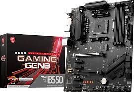 MSI MB B550 GAMING GEN3 AM4 B550 DDR4 4400(OC) HDMI DVI-D 1XM.2 USB3.2 ATX