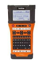 BROTHER P-TOUCH PT-E550WVP 6 - 24MM BASKI TZE SERİSİ ETİKET YAZICI BİLGİSAYAR BAĞLANTILI EL TİPİ WİRELESS Lİ-İON PİL