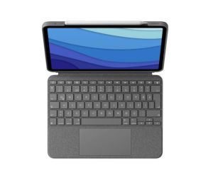 LOGİTECH COMBO TOUCH İPAD PRO 11 İNÇ 2. VE 3. NESİL İLE UYUMLU ÇOK YÖNLÜ KLAVYELİ KILIF - GRİ 920-010136