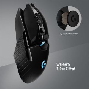 LOGITECH G G903 LIGHTSPEED HERO 25K SENSERLÜ RGB KABLOSUZ OYUNCU MOUSE-SİYAH 910-005673