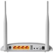 TP-LINK TD-W9970 300 Mbps N KABLOSUZ 4 PORT 2x5dBi FİBER DESTEKLİ VDSL2/ADSL2+ MODEM ROUTER