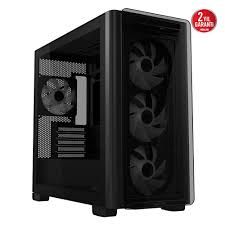 ASUS A23 PLUS M-ATX KASA GİZLİ KONNEKTÖR DESTEKLİ 360 MM RADYATÖR VE 380 MM EKRAN KARTI UYUMLU 4 ARGB FANLI KASA