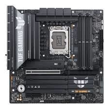 ASUS MB TUF GAMING B860M-PLUS WIFI Intel B860 LGA1851 DDR5 8800 DP HDMI Type-C 3x M2 USB3.2 Gen 2x2 WiFi 7 + BT AURA RGB 2.5Gbit LAN mATX 12+1+2+1 Güç Aşamaları, 1xGen5 M.2, Ready for Advanced AI PC