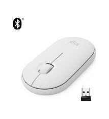 LOGITECH M350 PEBBLE KABLOSUZ MOUSE-BEYAZ 910-005716