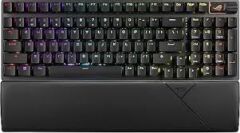 ASUS ROG STRIX SCOPE II 96 WL/RX RED/ABS/TR WIRELESS OYUN KLAVYESİ: ÜÇ MODLU BAĞLANTI, ROG RX OPTİK ANAHTARLAR, PBT TUŞ KAPAKLARI, SİLİKON YALITIM, EK ROG TUŞLARI, BİLEK DESTEĞİ