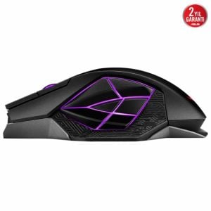 ASUS ROG SPATHA X KABLOLU/KABLOSUZ MMO OYUNCU MOUSE ROG MICRO SWITCH 12 TUŞ 18000 DPI LAZER SENSÖR AURA SYNC RGB
