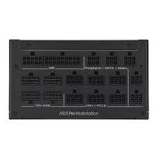 ASUS PRO WS 2200W PLATINUM PSU, GELİŞMİŞ GÜÇ DAĞITIMI VE DÖRT EKRAN KARTI DESTEĞİYLE AĞIR AI GÖREVLERİ İÇİN TASARLANMIŞTIR.