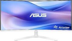 ASUS VU34WCIP-W 34 VA KAVİSLİ NANO IYON WQHD 3440x1440 1ms 100Hz 300cd DP HDMI USB-C USB Hoparlör VESA 3YIL EYECARE PLUS PD 65W ÇERÇEVESİZ MONİTÖR