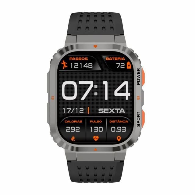 MIPO-S43-GEO-ORNGE S43 GEO AKILLI SAAT TURUNCU