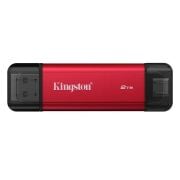 2TB Dual USB-A/C Portable SSD, Up to 1050MB/s USB 3.2 Gen 2