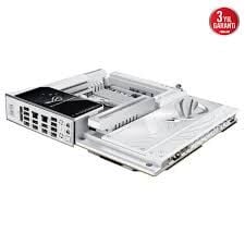 ASUS ROG CROSSHAIR X870E GLACIAL AMD X870E AM5 DDR5 9200 2xUSB4 7x M2 USB3.2 WiFi 7 + BT AURA RGB 2 x 10Gbit LAN EATX 24+2+2 Güç Aşamaları, USB 20Gbps PD/QC4+ ile 60W a kadar USB Çıkışı, ROG Hyper M.2 Kart, ROG Q-DIMM.2