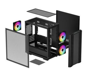 CC360-ARGB CC360 A RGB Micro ATX Kasa Siyah