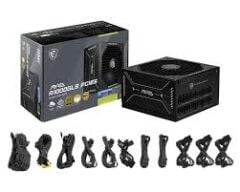 MAG PSU A1000GLS PCIE5 1000W 80+ GOLD ATX 3.1 12V-2X6 POWER SUPPLY