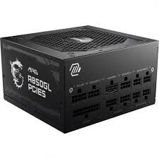 MSI PSU MAG A850GLS PCIE5 850W 80+ GOLD ATX 3.1 PCIE 5.1 2X 12V-2X6 POWER SUPPLY