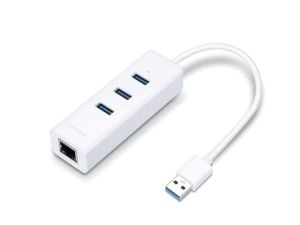 UE330 USB 3.0 3-Port Hub ve Gigabit Ethernet Adaptör USB Adaptör
