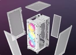 CORSAİR 2000D AİRFLOW, MİNİ-ITX SMALL-FORM-FACTOR BİLGİSAYAR KASASI, BEYAZ (CC-9011245-WW)