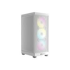CORSAİR 2000D RGB AİRFLOW, 3X120MM RGB FAN, MİNİ-ITX SMALL-FORM-FACTOR BİLGİSAYAR KASASI, BEYAZ (CC-9011247-WW)