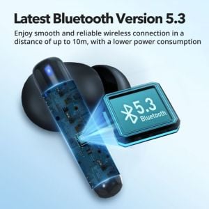 TT-BH1120 IPX5 Suya Dayanıklı Bluetooth 5.3 ENC USB-C Şarjlı TWS Kulaklık