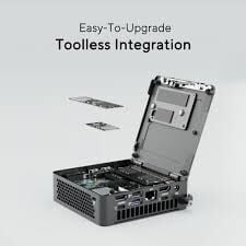 ASUS NUC15 PRO TALL KIT - INTEL CORE 7-240H - BAREBONE (RAM YOK DISC YOK) FREEDOS MINI MASAÜSTÜ PC - RNUC15CRHC700002