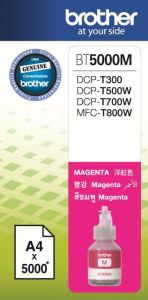 BT5000M KARTUŞ T300 T500W  T800  5000SY KIRMIZI RENK