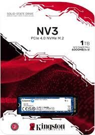 Kingston NV3 1TB SSD PCIe 4.0 m.2 NVMe SNV3S/1000G