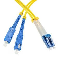 SC/UPC-LC/UPC SM Duplex PatchCord 15 METRE