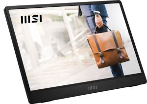 MSI 15.6 PRO MP161 1920x1080 (FHD) 16:9 FLAT IPS 60HZ 4MS ADAPTIVE-SYNC PORTATIF MONITOR