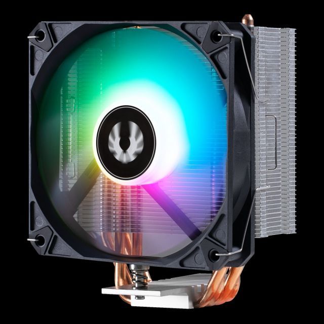 BFA-E2-4P120-AK-RP 120MM AIR COOLER ARGB BLACK