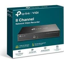 TP-LINK VIGI NVR1008H 5MP 2 USB 80 Mbps 8 CHANNEL SATA INTERFACE NETWORK VIDEO RECORDER