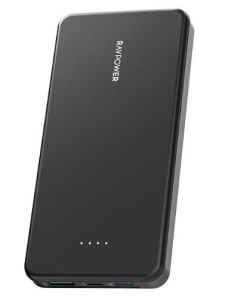 RP-PB1215 10.000mAh 15W 3 portlu 1A 1C 1Micro B İnce Siyah Powerbank