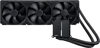 ASUS PROART LC 360 MM AYDINLATMALI SİSTEM DURUM GÖSTERGESİ VE ÜÇ MAT SİYAH ALPHACOOL APEX STEALTH METAL POWER FANLARI