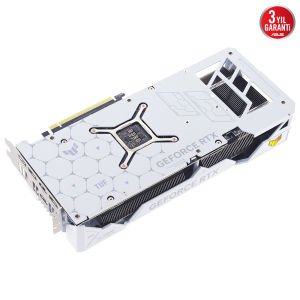 ASUS TUF-RTX4070TIS-O16G-WHITE-GAMING SUPER OC 16GB GDDR6X 256bit  2670MHz OC 2xHDMI 3xDP RGB DLSS3 EKRAN KARTI
