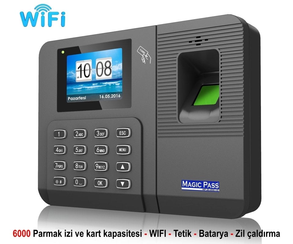 Magic Pass 20656 ID  Parmak İzi personel takip