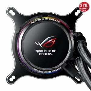 ASUS ROG RYUO 240 OLED AURA SYNC RGB 2X 120MM FAN SIVI CPU SOĞUTUCUSU 
