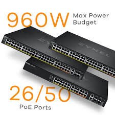 ZYXEL XGS2220-30HP 24 PORT GIGABIT L3 POE+ 10G UPLINK ACCESS SWITCH