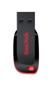 SDCZ50-064G-B35 64GB, USB 2.0, Blade, Flash Bellek