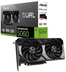 ASUS DUAL-RTX5060-O8G-NVIDIA-GEFORCE-RTX 5060-8GB GDDR7-128bit-OC-HDMI-3xDP-DLSS3 EKRAN KARTI