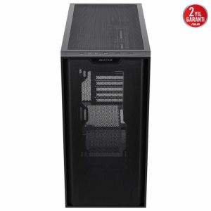 ASUS A21 360 MM SOĞUTUCU ALANI 380 MM ‘E KADAR GPU ALANI STANDART ATX PSU DESTEKLİ GİZLİ KABLO BÖLMELİ MICRO-ATX KASA