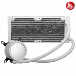 ASUS ROG RYUO III 240 ARGB ANIME MATRIX LED EKRAN AURA SYNC RGB 120MM*2 ADRESLENEBİLİR RGB FAN ROG ARGB CPU SOĞUTUCUSU BEYAZ