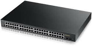 ZYXEL NEBULA GS1920-48HP V2 44 PORT 10/100/1000 + 4xSFP L2 YÖNETİLEBİLİR HYBRID POE SWITCH (375 WATT)