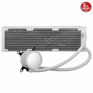 ASUS ROG RYUO III 360 ARGB ANIME MATRIX LED EKRAN AURA SYNC RGB 120MM*3 ADRESLENEBİLİR RGB FAN ROG ARGB CPU SOĞUTUCUSU BEYAZ