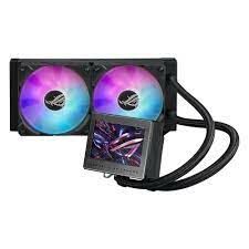 ASUS ROG RYUJIN III 240 ARGB OLED 3.5INC LCD AURA SYNC RGB 3X NOCTUA IPPC 2000 PWM 120MM*2 ADRESLENEBİLİR RGB FAN SIVI CPU SOĞUTUCU