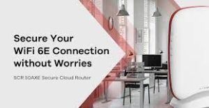 ZYXEL SCR 50AXE AXE5400 WiFi 6E ROUTER