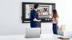 DELL 65 P6524QT 4K UHD INTERACTİVE TOUCH MONİTOR - 60 Hz 9 MS 3840 x 2160 1x DP 3x HDMI