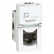 LEGRAND 076573 RJ45 CAT6A STP 1 MODUL BEYAZ