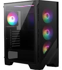 MSI MAG FORGE 120A B65 Temperli Cam 6 x120mm Auto RGB Fan 650W Bronz ATX Gaming Bilgisayar Kasası