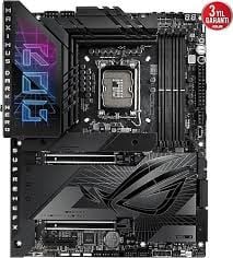 ASUS ROG MAXIMUS Z790 DARK HERO Intel Z790 LGA1700 DDR5 8000 2xUSB4(Thunderbolt) HDMI 5x M2 USB3.2 WiFi 7 + BT AURA RGB 2.5Gbit LAN ATX Extreme Engine Digi+ ASUS Q-Design Quick Charge 4+ Desteği