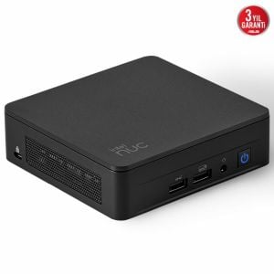 ASUS MINIPC NUC13L3KI3 NUC13 PRO SLIM KIT INTEL CORE i3-1315U BARABONE RAM YOK DISC YOK CORD YOK