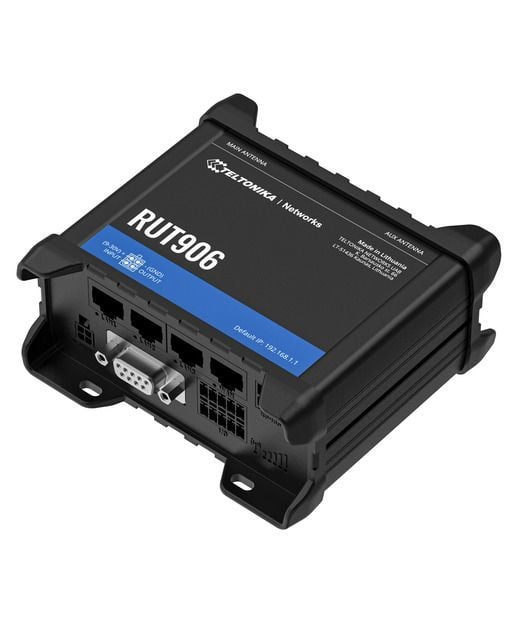 4 x 10/100 Mbps ETH Port Dual Sim RS232/RS485 ve 4 x I/O GNSS CAT4 LTE Router
